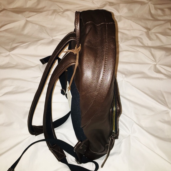 🎒James Campbell Leather Backpack - Picture 5 of 8